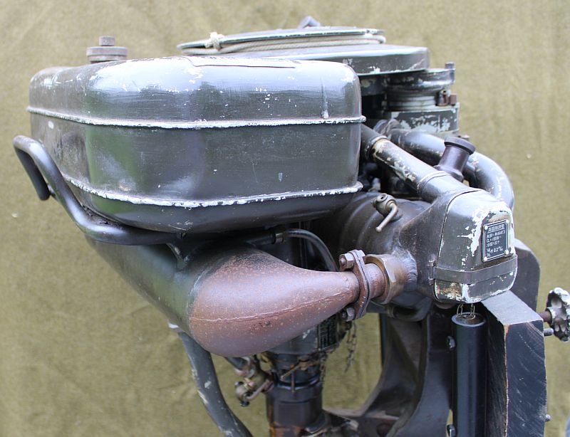 1942 Dated Japanese Military Outboard Motor With Spares — image 15