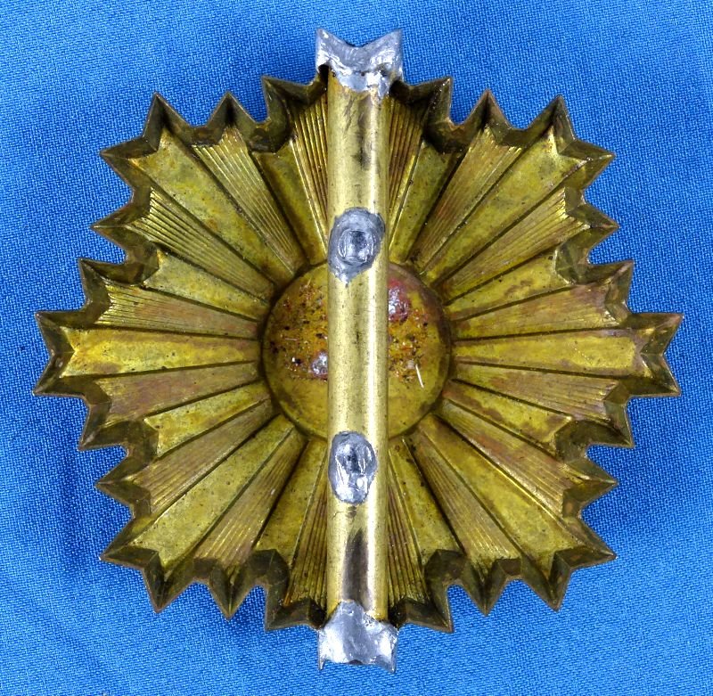 Japanese Meiji Era Line Infantry Shako Insignia — image 2