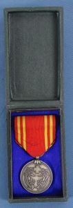 Cased Manchuko Red Cross Member Medal