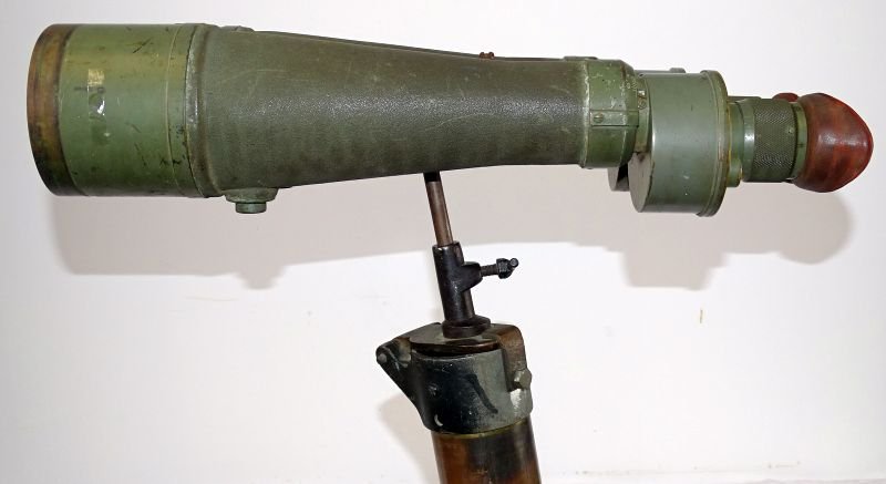 Large WWII Japanese Navy 15 x 80 Binoculars on Tripod — image 4