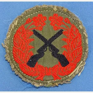 WWII Japanese Army Cloth Marksmanship Badge