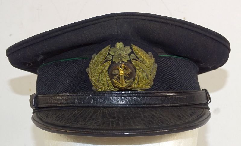 WWII Imperial Japanese Navy Legal Officer Visor Cap — image 2