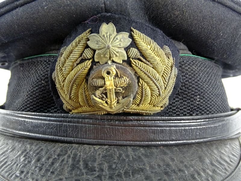 WWII Imperial Japanese Navy Legal Officer Visor Cap — image 3