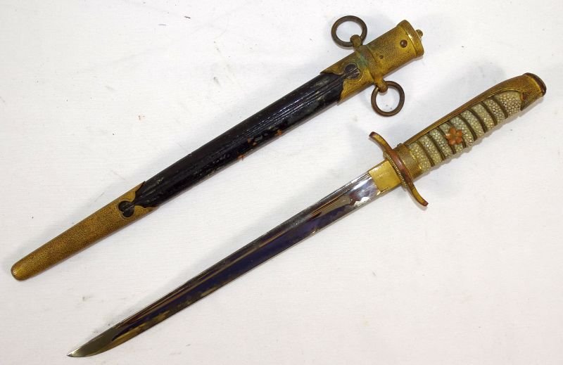 WWII Imperial Japanese Forest Service Dirk — image 3