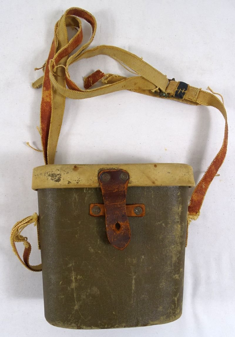 Large WWII Japanese 7 X 49 Binoculars in Tropical Canvas Case — image 8