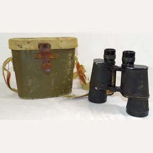 Large WWII Japanese 7 X 49 Binoculars in Tropical Canvas …