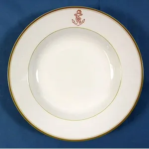 Japanese Navy Officer's Porcelain Soup Dish