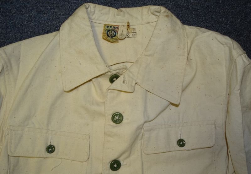 WWII Japanese Army Enlisted / NCO Work Tunic — image 4