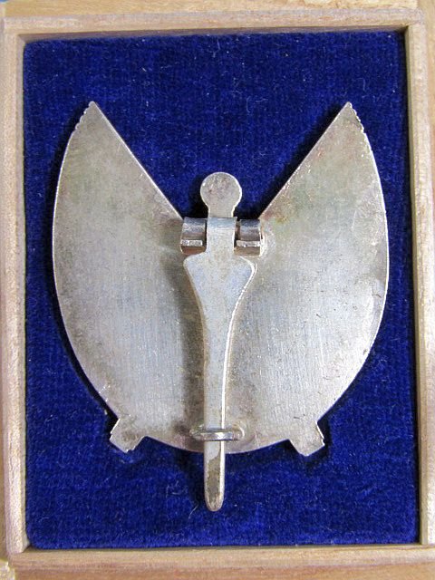 Japanese Cased Navy 2nd Class Communications Badge — image 2