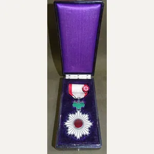 Japanese Cased Order of the Rising Sun 5th Class