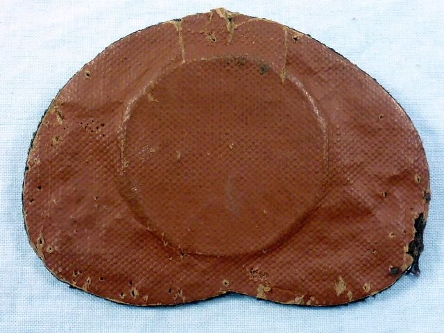 WWII Japanese Police Officer Visor Cap Badge — image 2