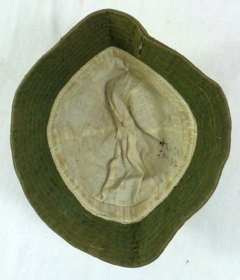 Named WWII Japanese Army Female Nurse's Field Cap — image 7
