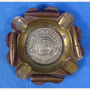 WWI Trench Art Ashtray