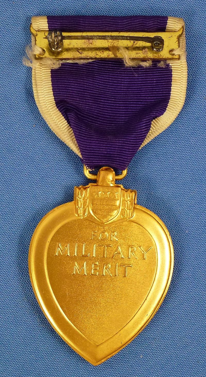 Cased Numbered WWII Purple Heart Medal — image 3