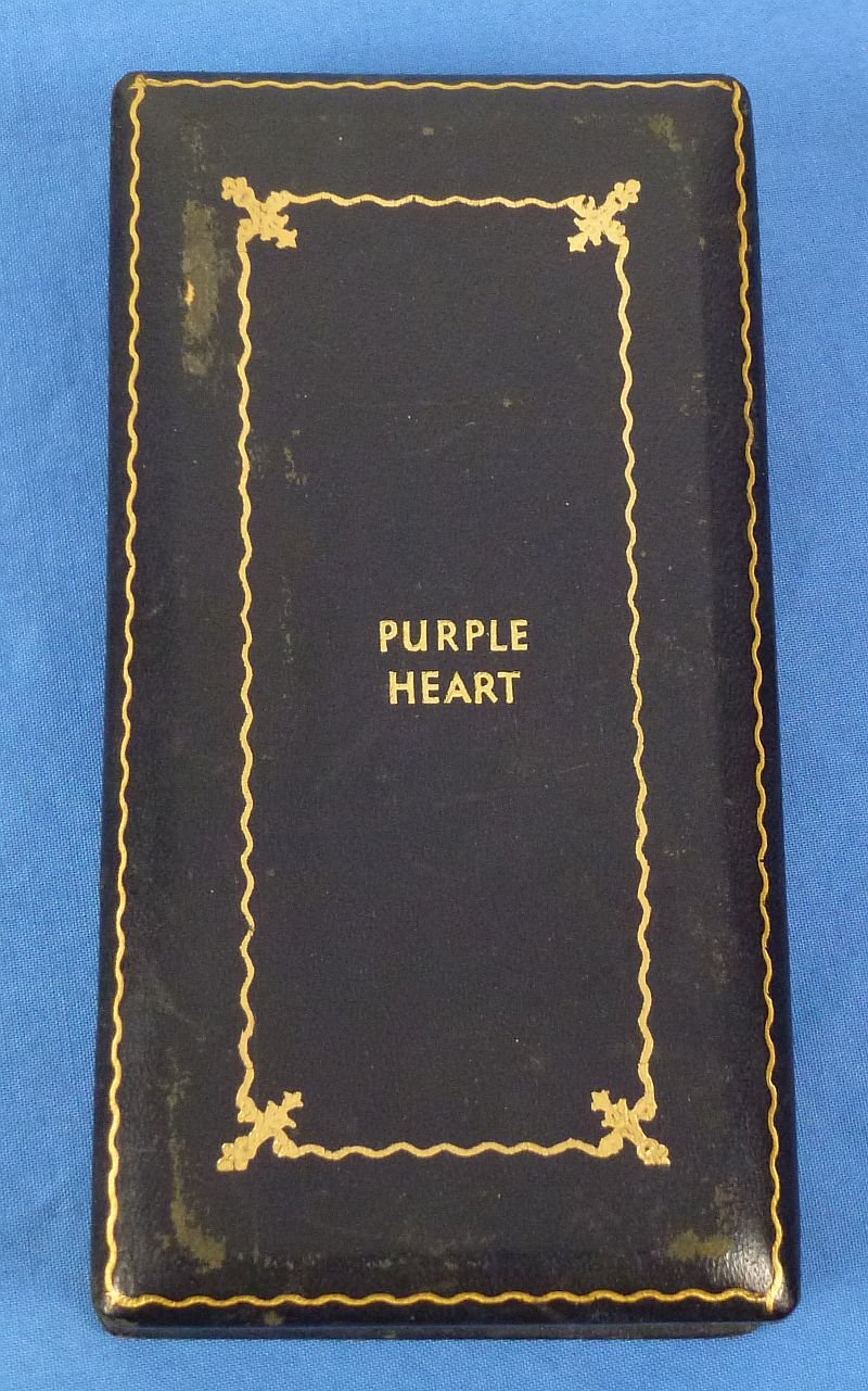 Cased Numbered WWII Purple Heart Medal — image 5