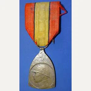 WWI Belgium 1914-1918 Medal