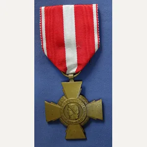 French Cross for Military Valor Medal