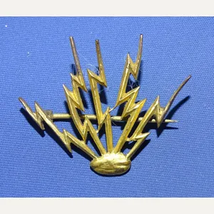 1902 Army Electrician Collar Insignia