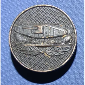 WWI Army Tank Corps Collar Disk