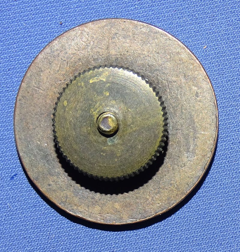 WWI Infantry Machine Gun D Co Collar Disk — image 2