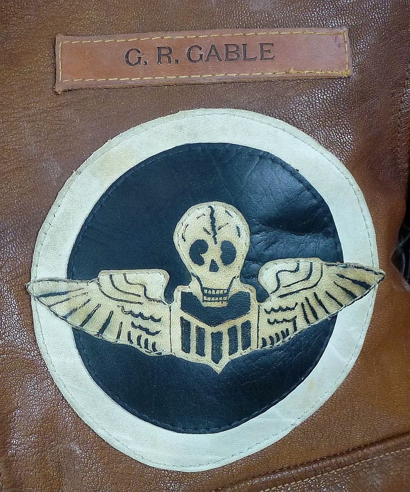 Named WWII China Burma India Theater A-2 Flight Jacket by Perry Sportswear — image 2