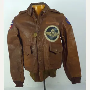 Named WWII China Burma India Theater A-2 Flight Jacket by …