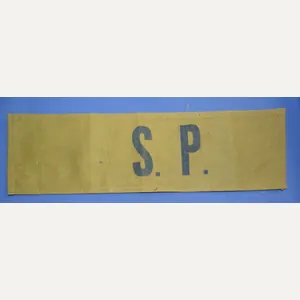 WWI US Navy / Marines Shore Patrol Armband