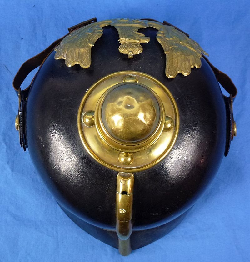 WWI Prussian Artillery EM/NCO Kugelhelm Helmet — image 6
