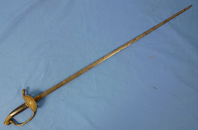 Imperial Baden Etched Blade Civil Service Sword by Horster — image 2