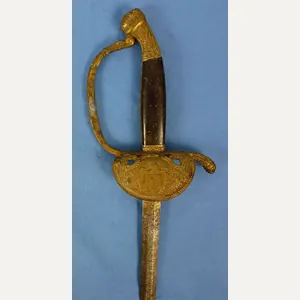 Imperial Baden Etched Blade Civil Service Sword by Horster