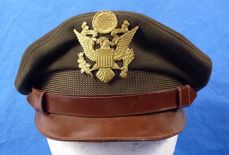 WWII Army Air Force Officer's 'Flight Weight' Crusher Cap — image 2