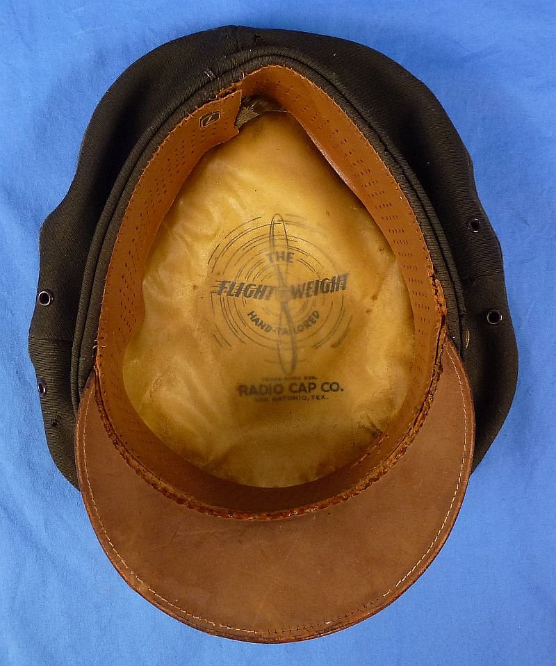 WWII Army Air Force Officer's 'Flight Weight' Crusher Cap — image 7