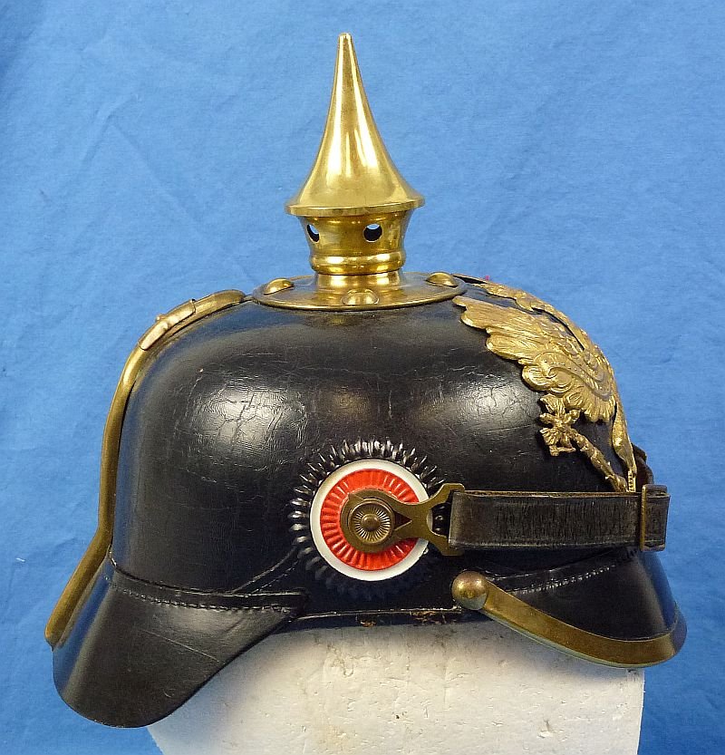 WWI Imperial Prussian EM/NCO Pickelhaube — image 3