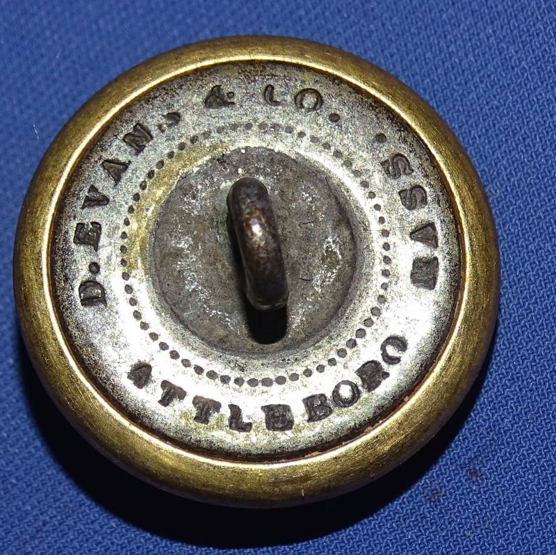 Civil War United Train of Artillery Button – D Evans & Co — image 2