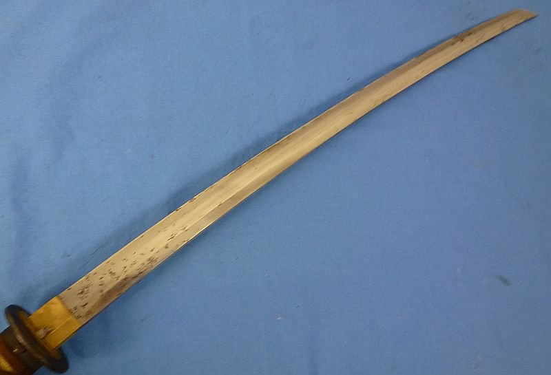 Signed 1945 Dated Shin Gunto Army Officer Sword — image 9