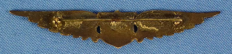 WWI Sterling U.S. Army Air Service Aviator Wing — image 2
