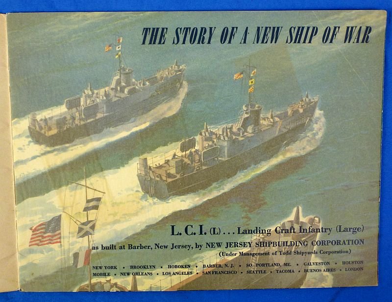 WWII Booklet: 'LCI (L) – Landing Craft Infantry (Large)' — image 2