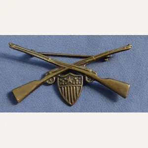 WWI Officer's Adjutant General Collar Insignia