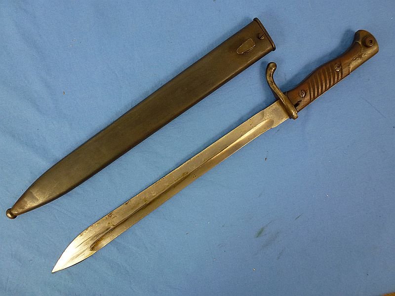 WWI Imperial German Model M1898/05 Butcher Blade Bayonet by Anker-Werke — image 2