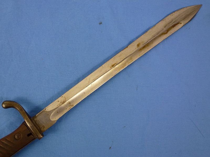 WWI Imperial German Model M1898/05 Butcher Blade Bayonet by Anker-Werke — image 5