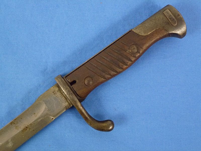 WWI Imperial German Model M1898/05 Butcher Blade Bayonet by Anker-Werke — image 9