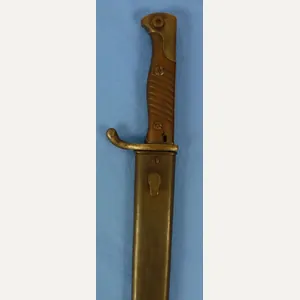 WWI Imperial German Model M1898/05 Butcher Blade Bayonet by Anker-Werke