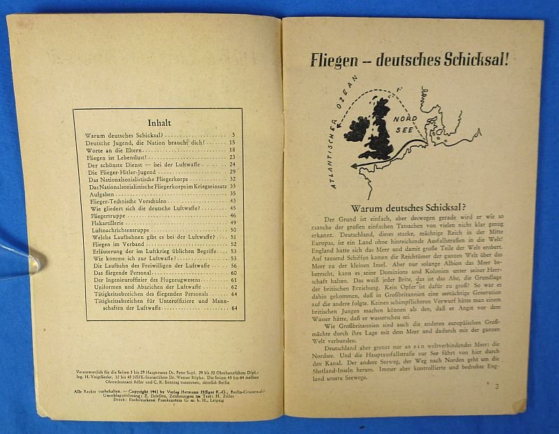 1941 Third Reich Publication: 'Fliegen Deutsches Schicksal' ('Flying German Destiny') — image 3
