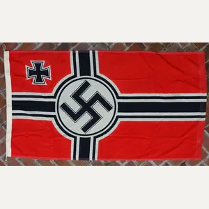 Third Reich Kriegsmarine Reichskriegsflagge '100 X 170' – 37-1/2 Inches …
