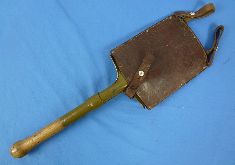 WWII 1940 Dated Swiss Army Entrenching Shovel — image 2