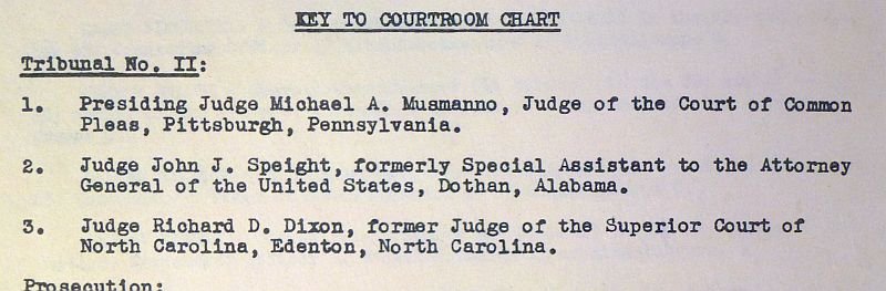 1947 Nuremberg War Crimes Trial Informational Brochure: Case Number 9: The Einsatzgruppen Trial — image 4