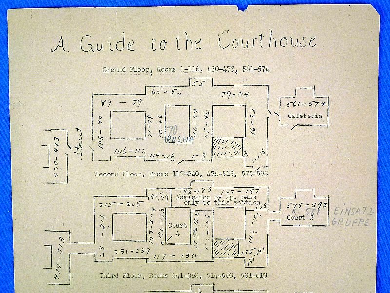 Nuremberg Trials Court House Diagram — image 2