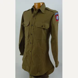 WWII U.S. Army 82nd Airborne Division EM/NCO Wool Shirt