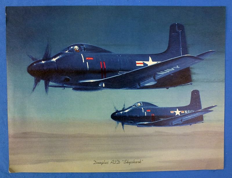 Seven Korean War Era Douglas Aircraft Prints — image 4
