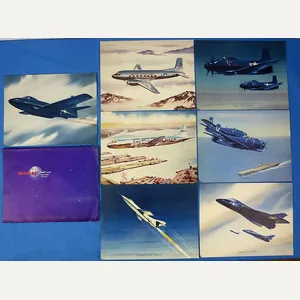 Seven Korean War Era Douglas Aircraft Prints